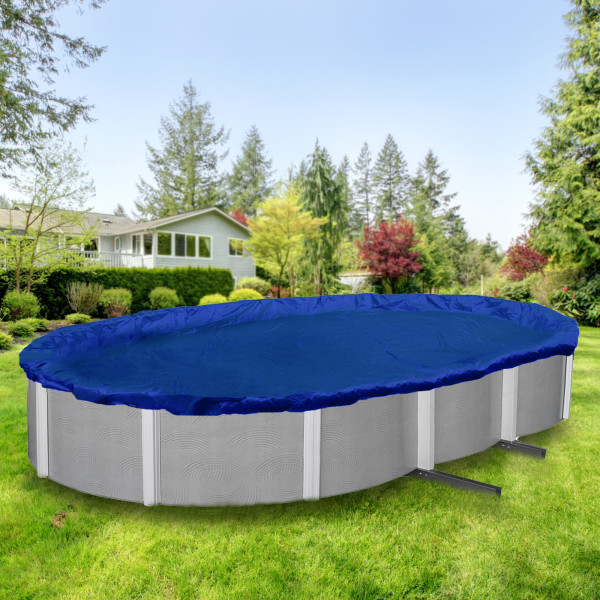 22' x 44' Winter Cover for 18' x 40' Oval Pool 15 Yr. Royal